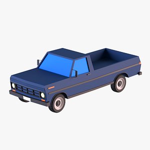 Oldtimer pickup 3D model
