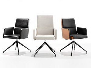 3D model DS-414 4-Star Base Armchair