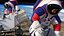 Female Astronaut NASA xEMU Spacesuit Rigged
