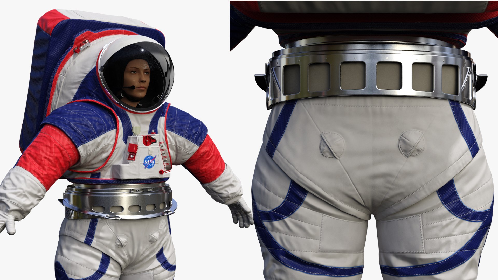 3D female astronaut nasa xemu https://p.turbosquid.com/ts-thumb/x8/UD729n/r7A7cbdM/femaleastronautnasaxemuspacesuitrigged3dsmodel009/jpg/1600554065/1920x1080/fit_q87/a2abb9025de192145008ced143520beff640e92d/femaleastronautnasaxemuspacesuitrigged3dsmodel009.jpg