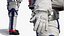 Female Astronaut NASA xEMU Spacesuit Rigged