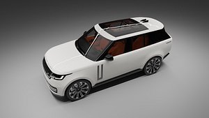 3D RANGE ROVER 2023 FUJI WHITE