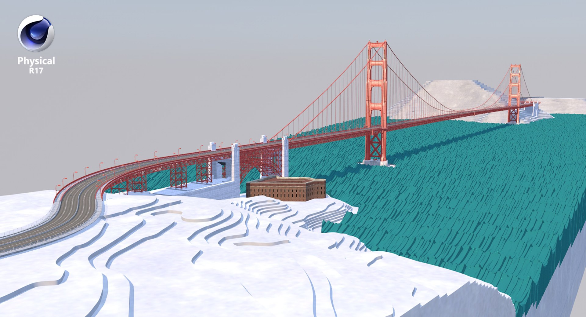 3D golden gate bridge https://p.turbosquid.com/ts-thumb/x8/YvfOQ2/vyePyGjJ/c4d_r17/jpg/1553456185/1920x1080/fit_q87/1c74a514985090c15d094bd4950dadac014dcae9/c4d_r17.jpg
