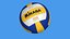 Realistischer Mikasa MV210 Volleyballball 8K