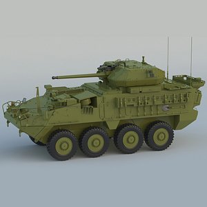 3D model Stryker Dragoon M1296