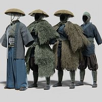 Japanese Farmer Rigged