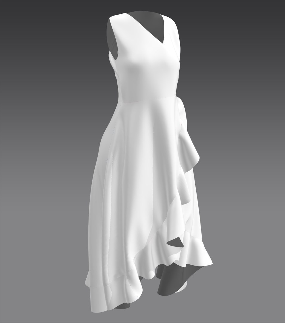 3D model marvelous dress - TurboSquid 1630545