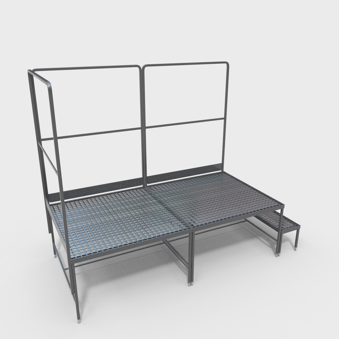 Work Platform Industrial 3D Model - TurboSquid 2552294