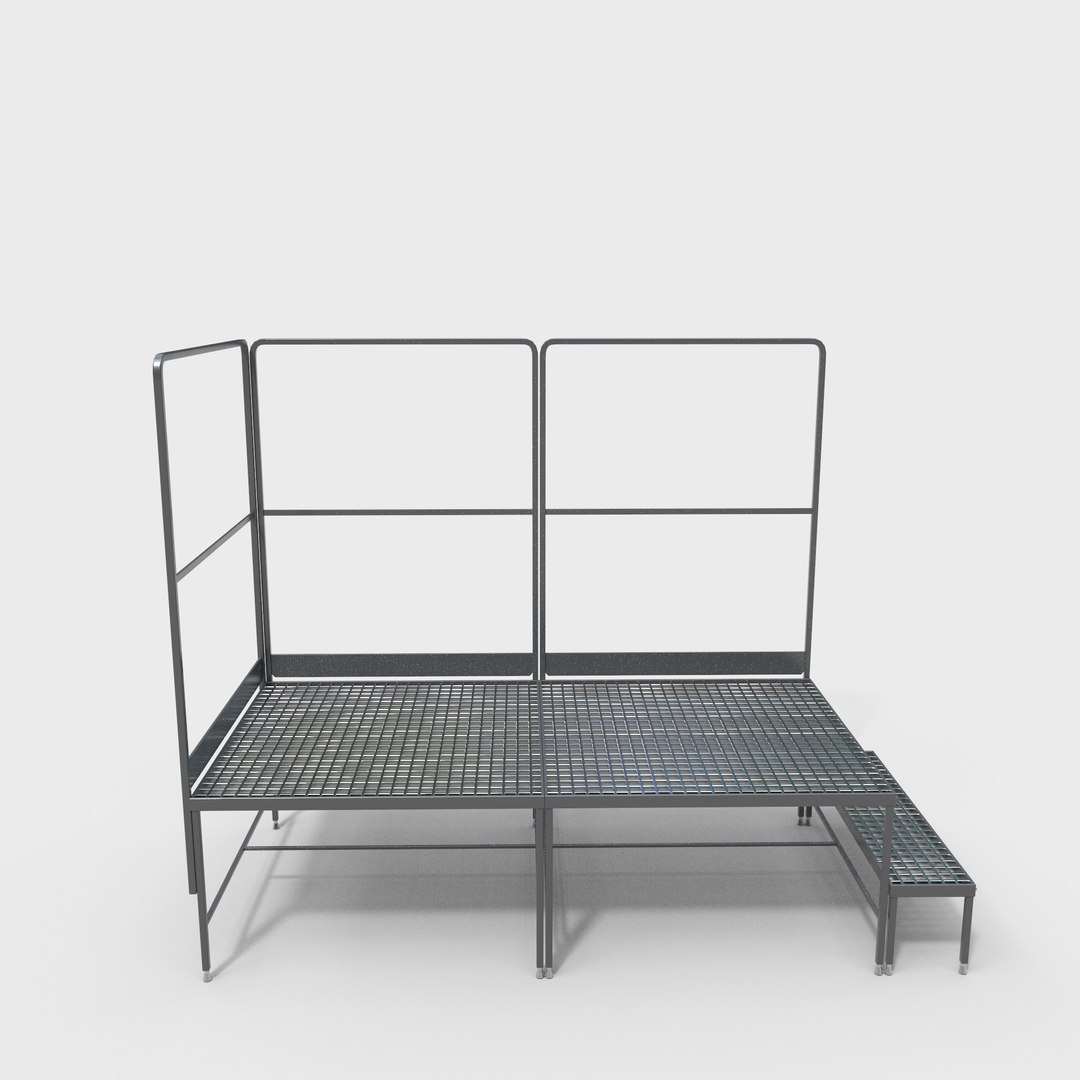 Work Platform Industrial 3D Model - TurboSquid 2552294