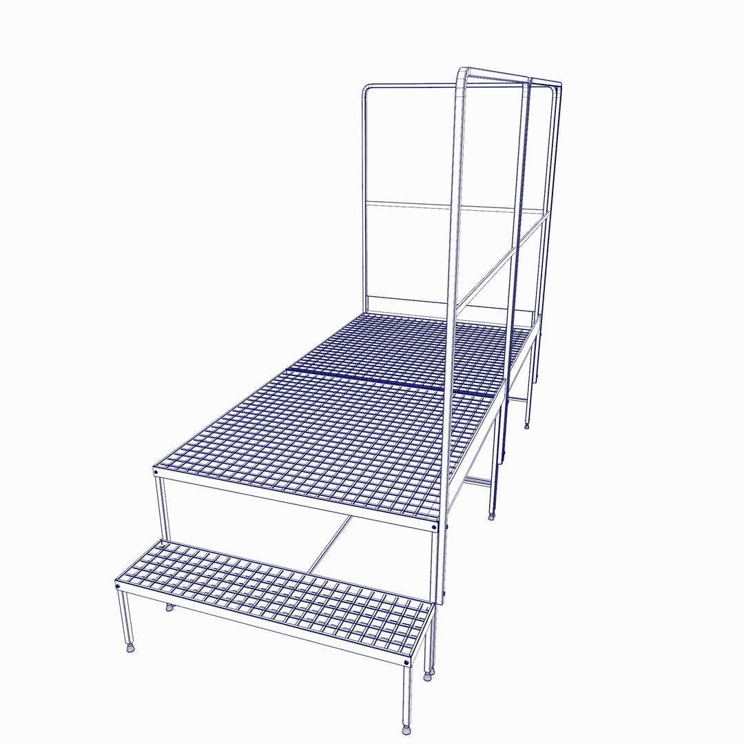 Work Platform Industrial 3D Model - TurboSquid 2552294