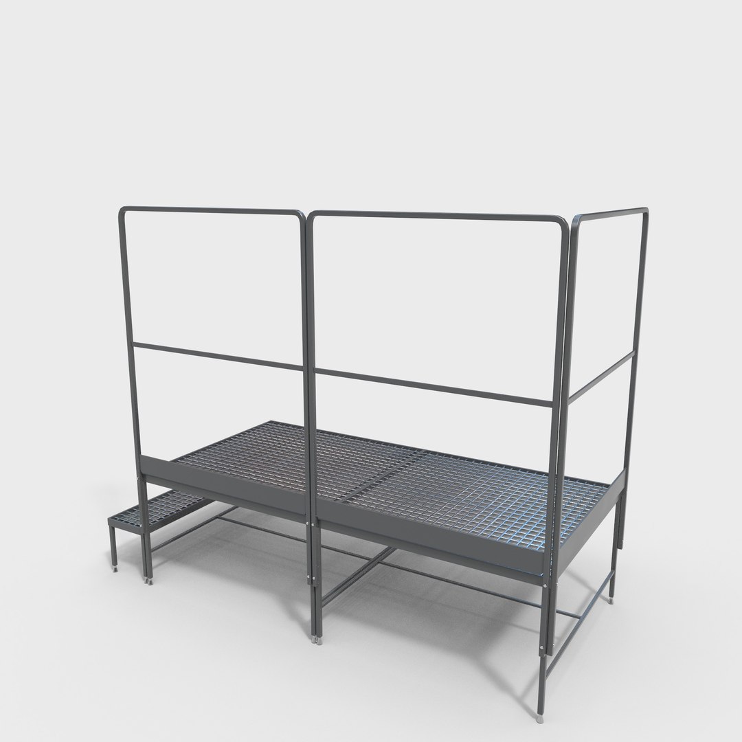 Work Platform Industrial 3D Model - TurboSquid 2552294