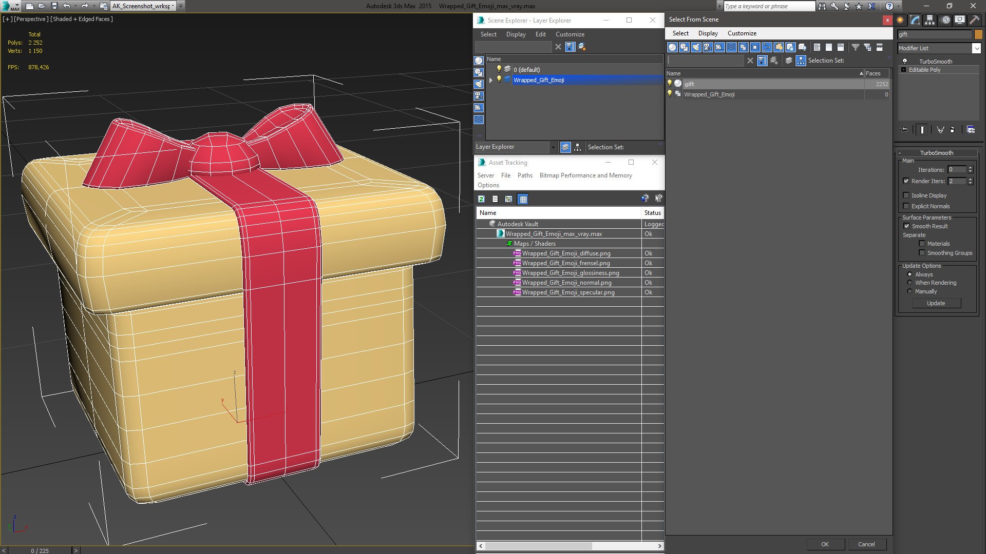 Wrapped Gift Emoji 3D model https://p.turbosquid.com/ts-thumb/x8/wPDTcb/sI/wrappedgiftemoji3dmodel018/jpg/1647293802/1920x1080/fit_q87/0f31c72fb504f6840f0f786cba391887e7dc163b/wrappedgiftemoji3dmodel018.jpg