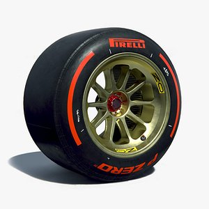 F1 2022 Tires  Rims 3D