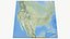 Carte topographique de qualité supérieure USA Premius