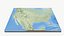 Carte topographique de qualité supérieure USA Premius