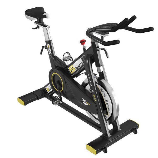 Spin Bike Eurofit S20 3D model TurboSquid 1760023