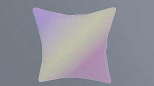 3D model Cozy Pillow Set Decorative Cushions Pack