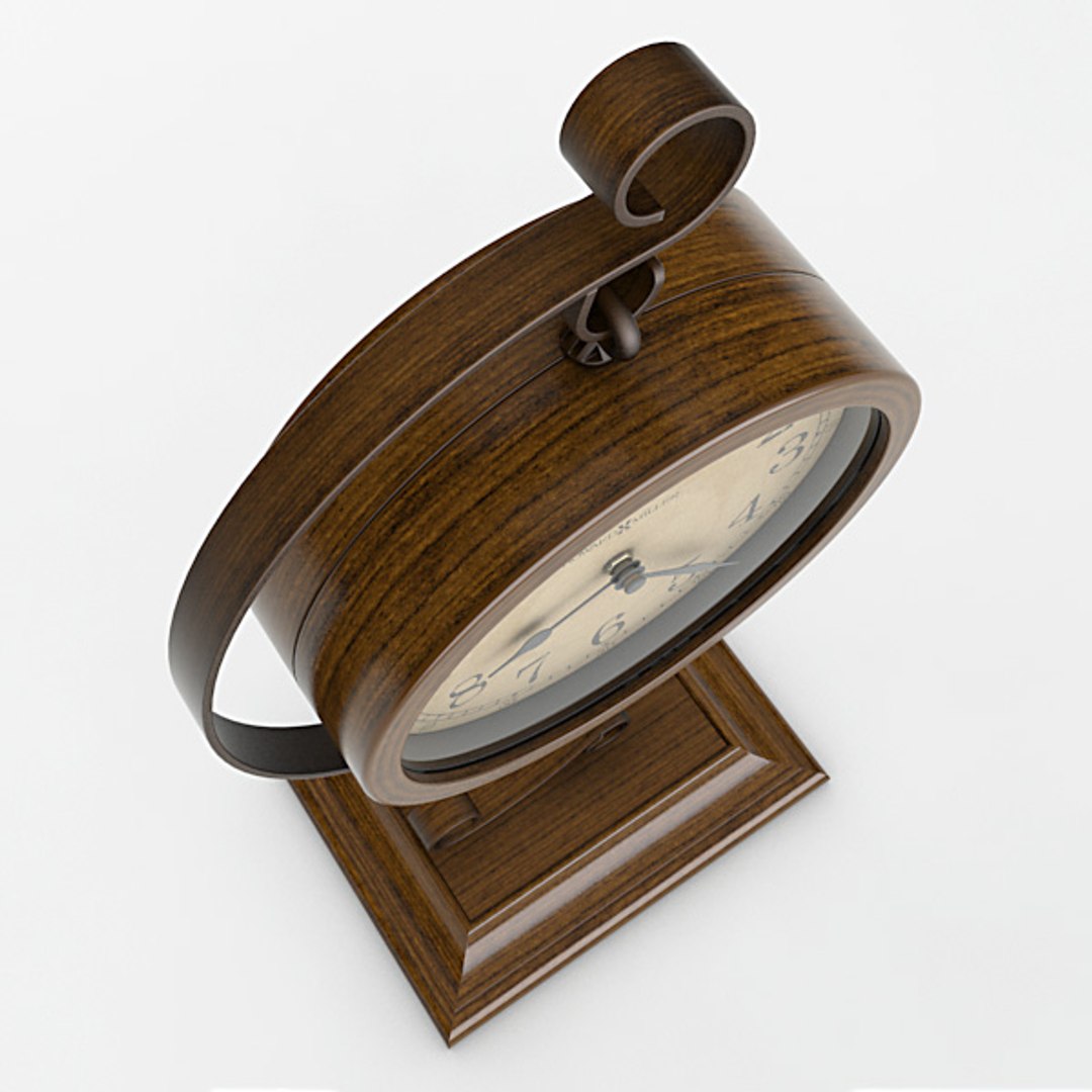 lightwave analog mantel clock