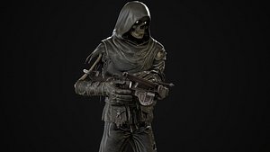 Skeleton Crossbowman 3D model