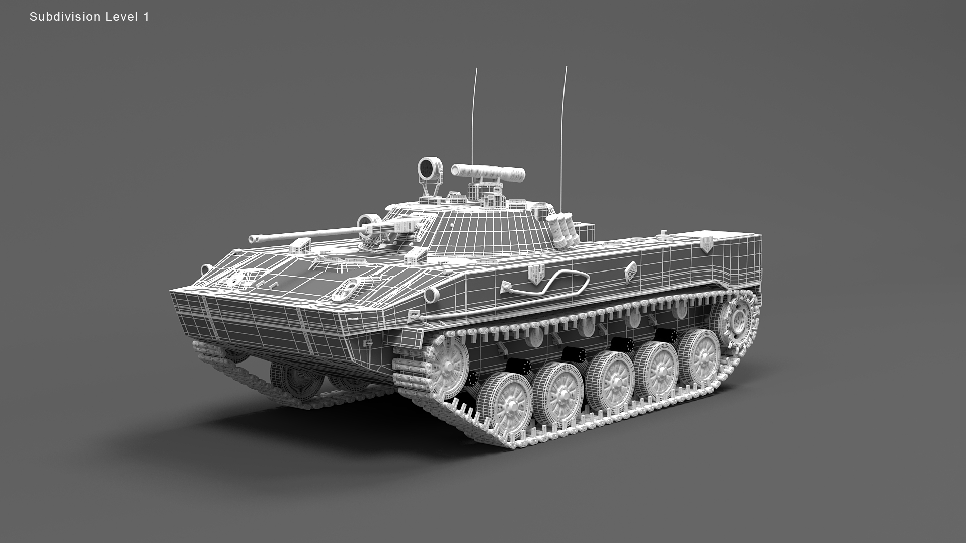 3D IFV BMD3 TurboSquid 1864826