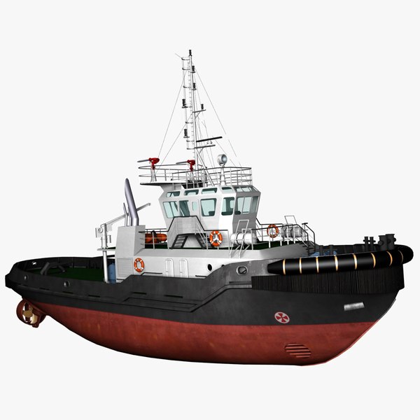 old steam ship 3d model