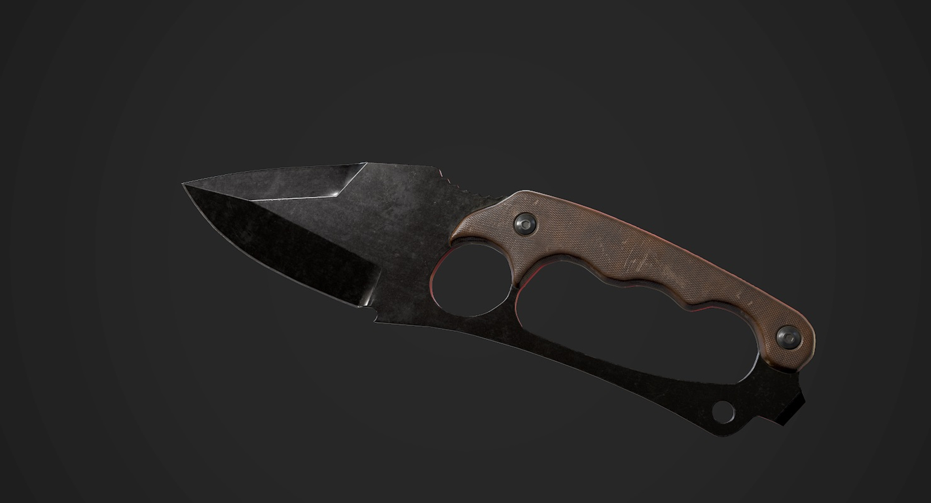 Shark knife 3D Model 3D model