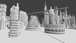 academy law judge dredd 3D model