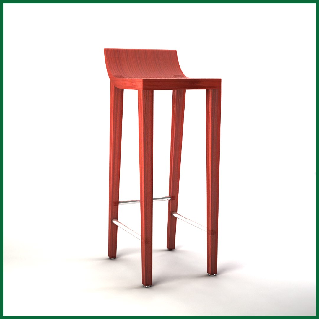 Stool 3d Obj