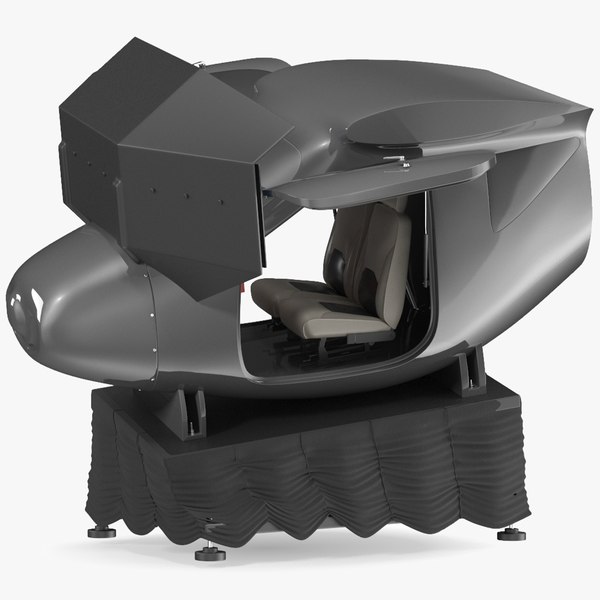 modelo 3d Simulador de vuelo preparado para Maya - TurboSquid 2178102