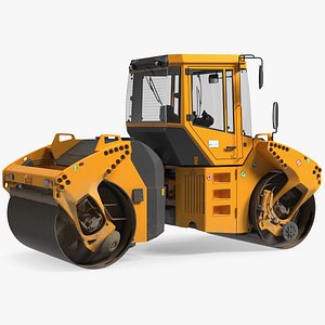 Articulated Tandem Road Roller Dusty