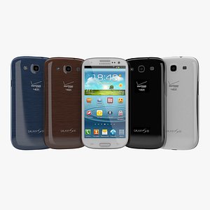 Samsung Galaxy S III 3D Models Set
