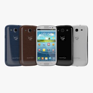 Samsung Galaxy S III 3D Models Set