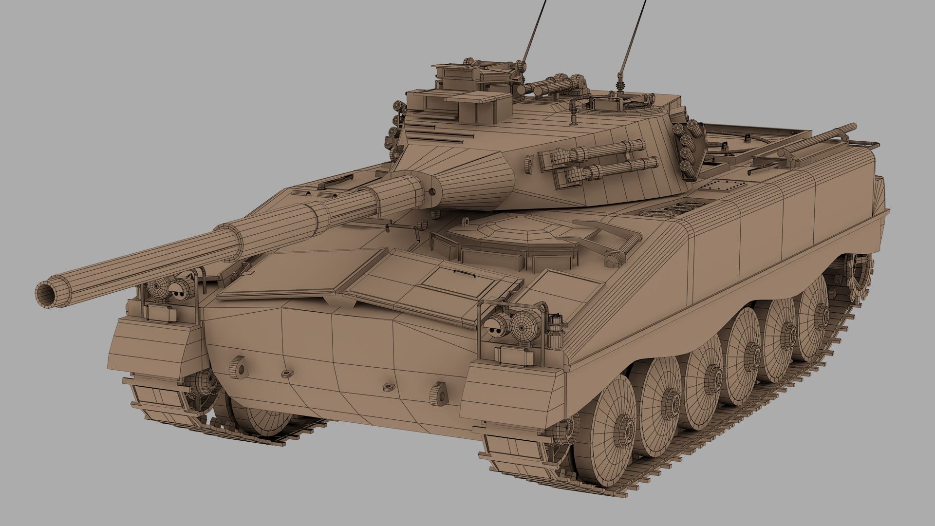 3d Ikv 91 Tank Destroyer