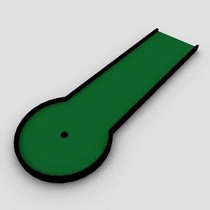 3dsmax minigolf station