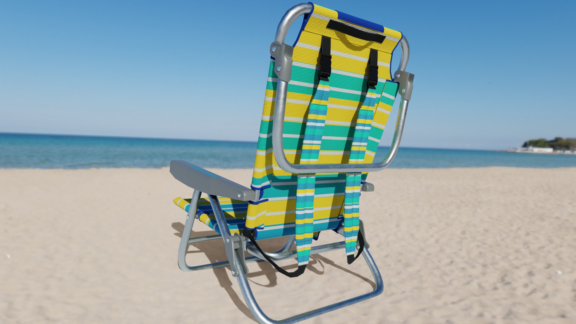 Beach Chair 3D - TurboSquid 1906658