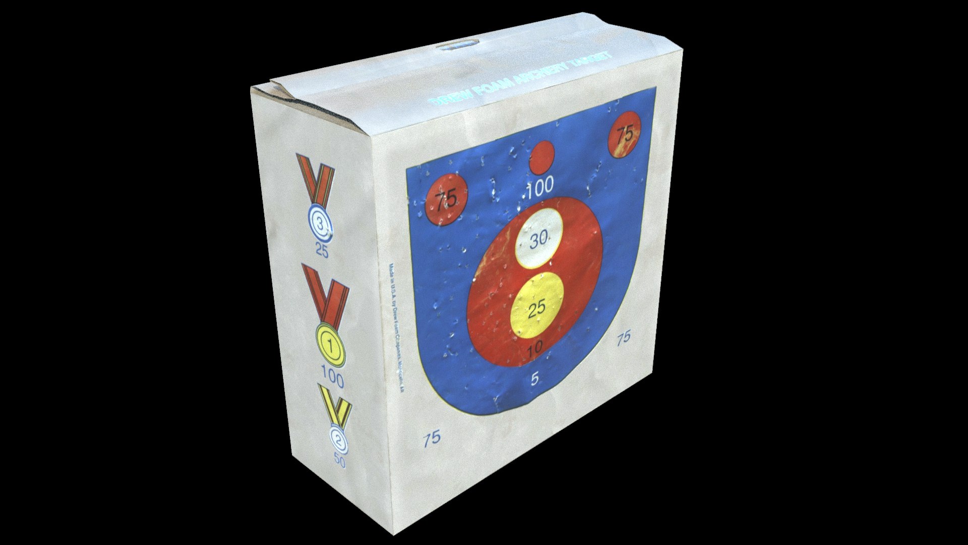 Archery Target 3D Model - TurboSquid 1587807