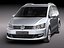 Volkswagen Sharan 2010--2012