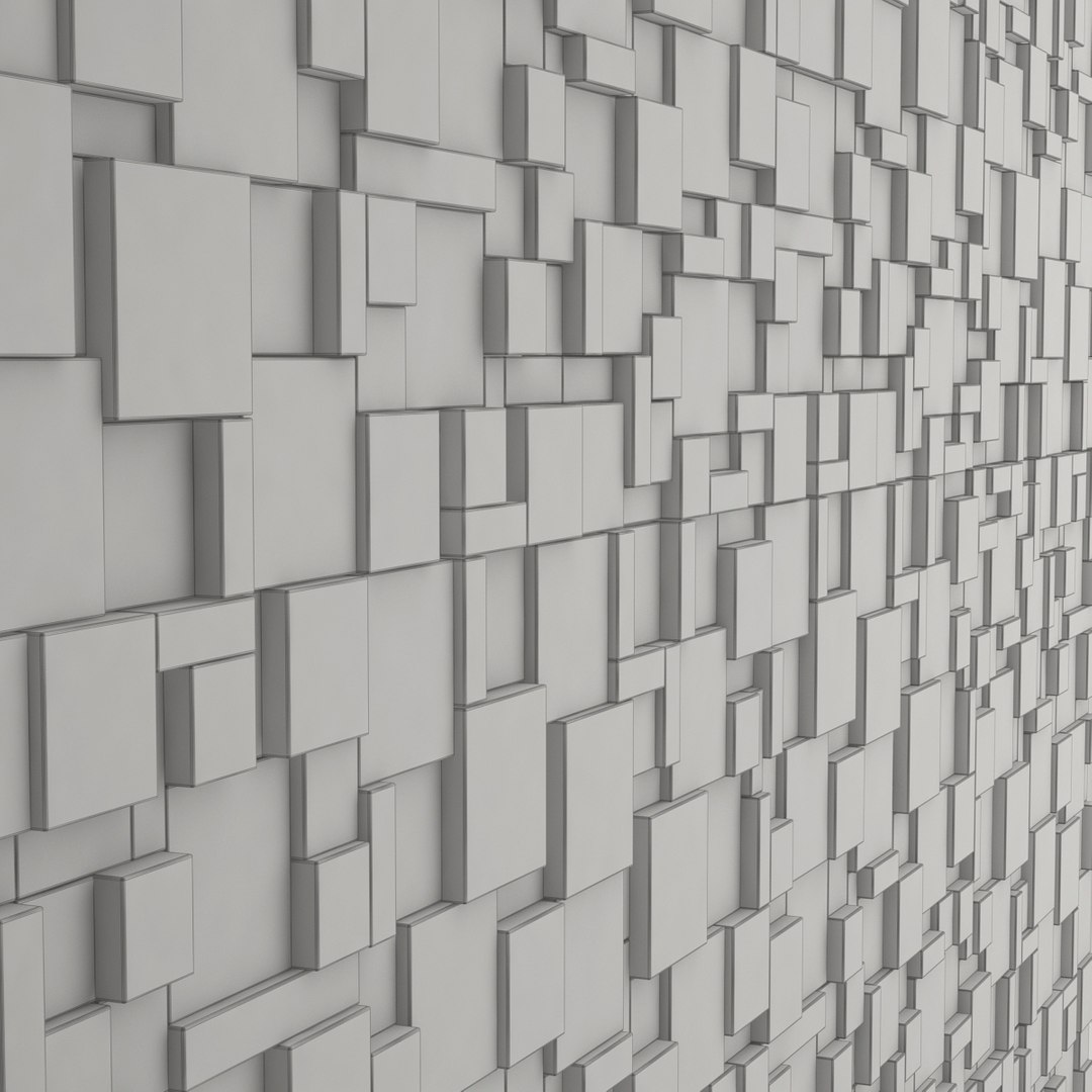 Wall Pattern A03 3d Obj