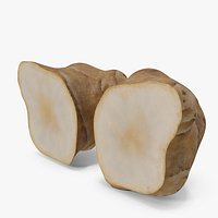 Sunroot Tubers Halves