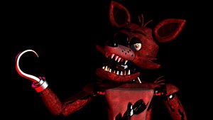 3D model Foxy 3D model complete with rig