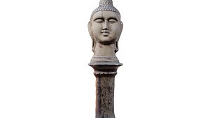 sculpture bhuda 3D model