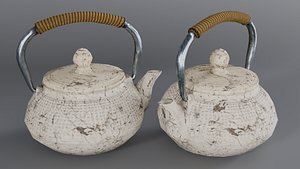 Ceramic Teapot 3D model