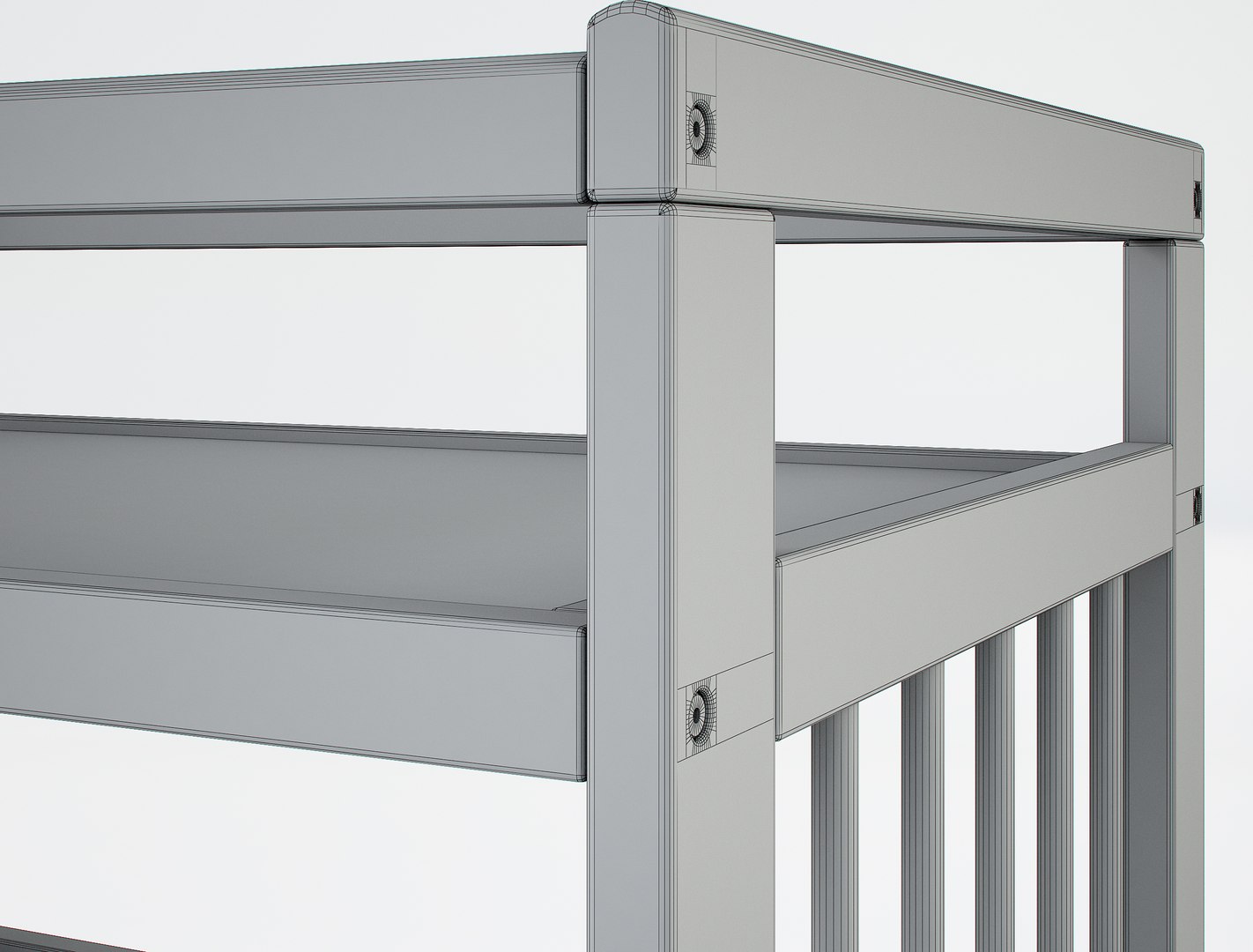 3d model of ikea gulliver changing