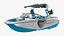Super Air Nautique Wakeboard Boat Rigged for Maya