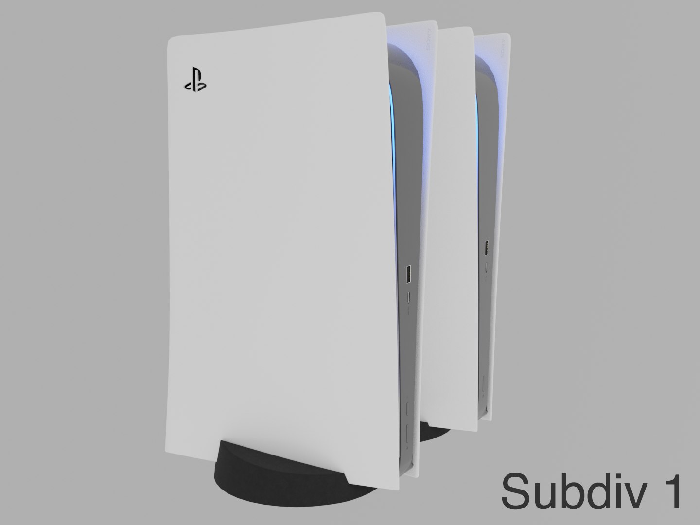 3D Model Playstation 5 Digital Edition - TurboSquid 1583977