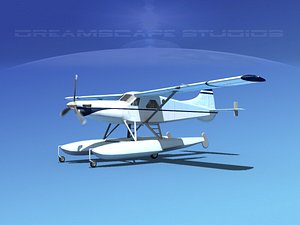 3d dehavilland beaver turboprop