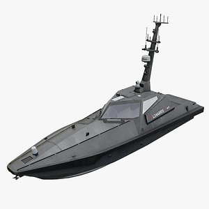Shadow Fox Autonomous Surface Vehicle 3D model