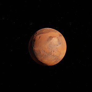 3D model Mars