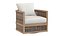 RH Capri Teak Swivel Lounge Chair