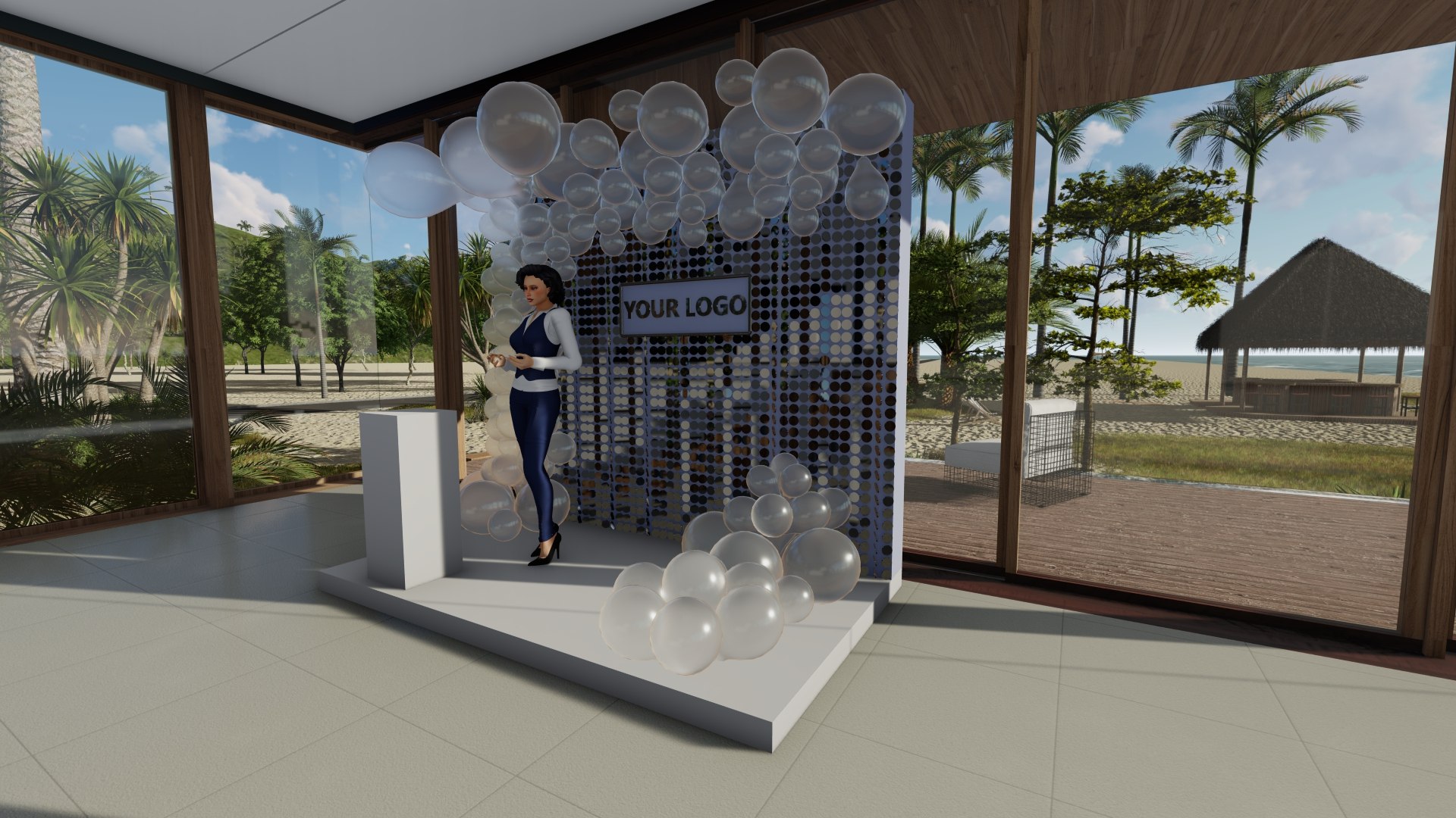 Photo Board 2 3D Model - TurboSquid 2073652